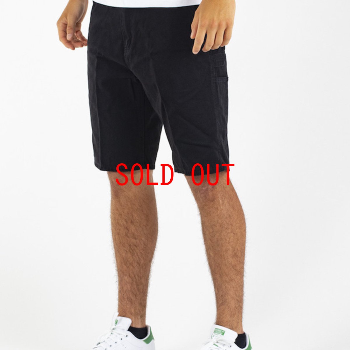 画像3: Single Knee Short ダック ショーツ　Duck Black (3)