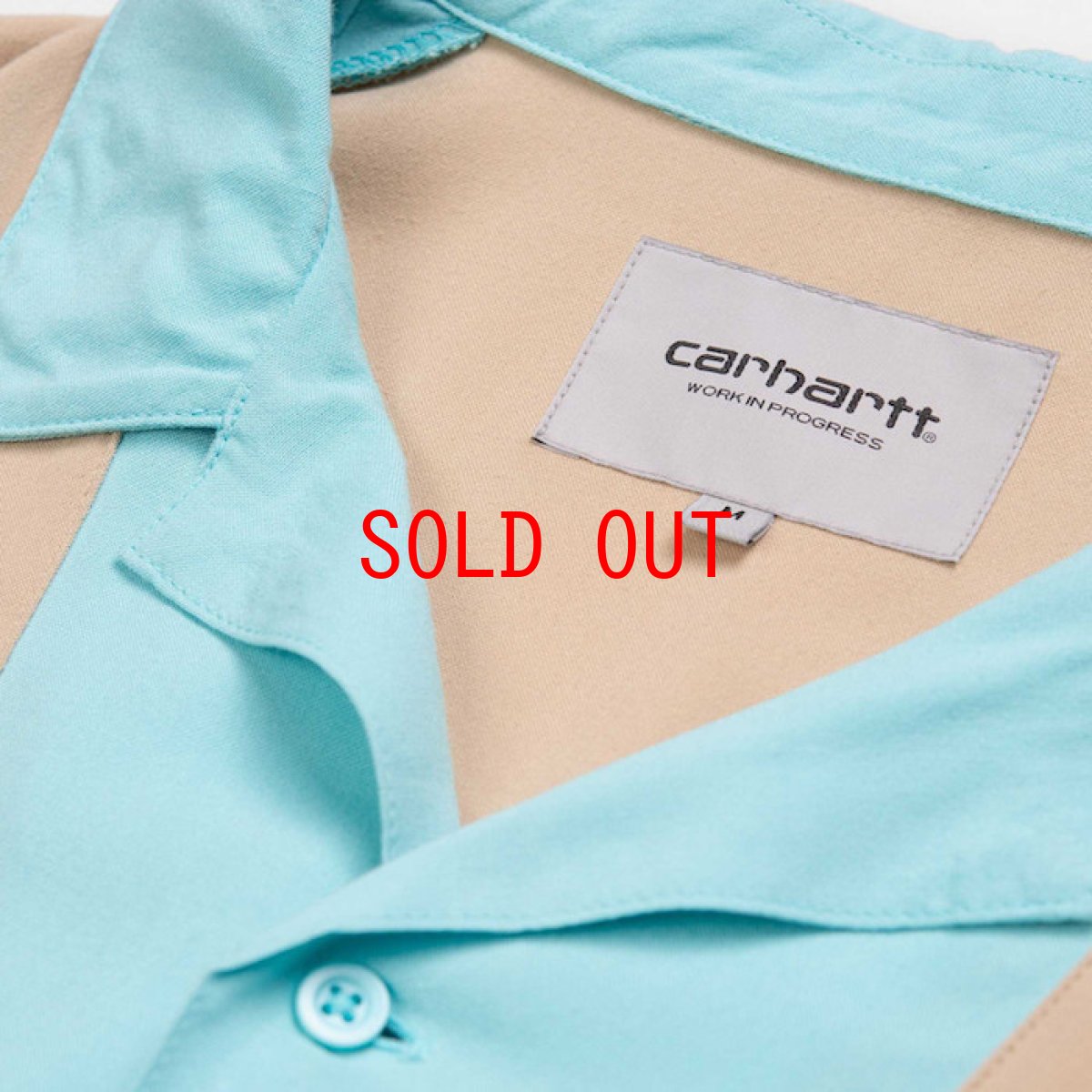 画像4: Lane S/S Shirt Window Blue Wall Black 半袖 ワーク シャツ  (4)