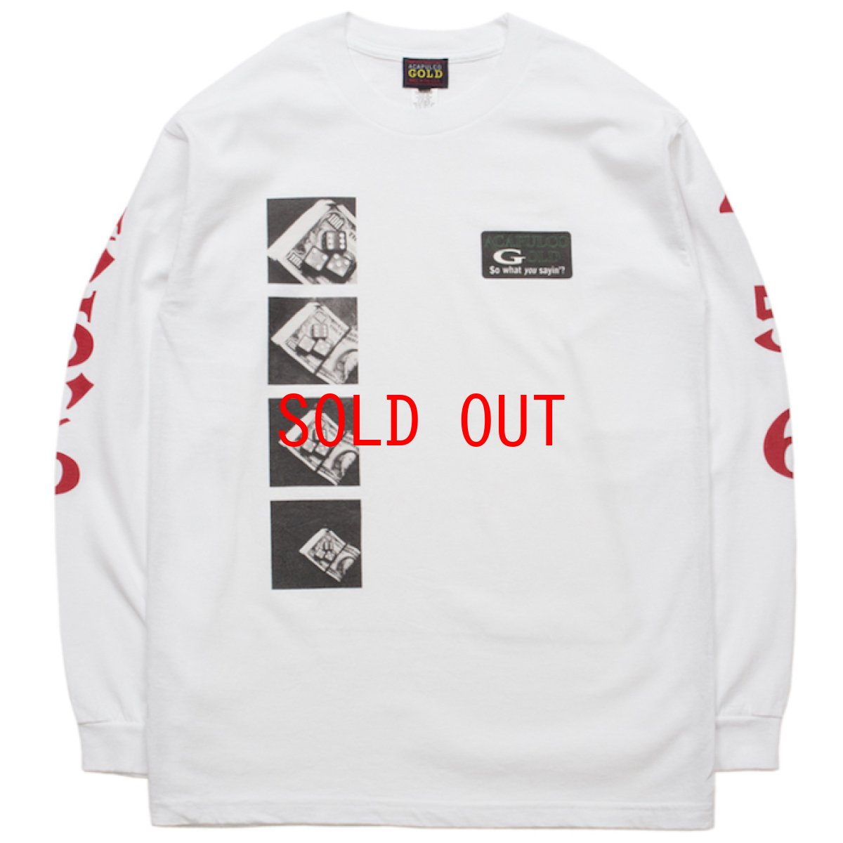 画像2: Headcrack L/S Tee 長袖 Tシャツ ロンT KOOL G. RAP  (2)