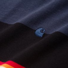 画像3: Sunder S/S Tee Stripe Blue 半袖 ボーダー Tシャツ  (3)