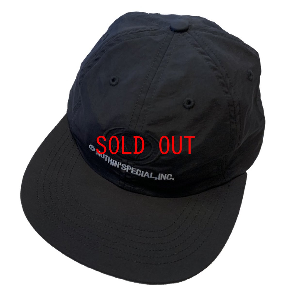 画像5: Nothin' Special(ナッシン スペシャル) Nylon 6 Panel Cap Green ナイロン キャップ 帽子  (5)