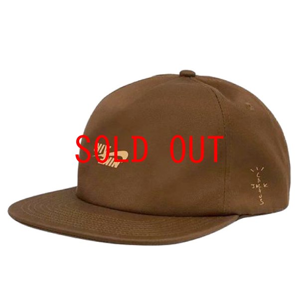 travis scott cactus jack cap brown