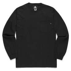 画像2: Highlighter Pocket L/S Long Sleeve Tee Black 長袖 Tシャツ Biggie (2)