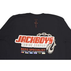画像4: Jackboys L/S Track Tee Photo Tシャツ Black by Travis Scott  (4)