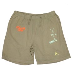 画像1: Cactus Jack(カクタスジャック) × Jordan Brand(ジョーダン) Travis Scott Highest Sweat Shorts スウェット ショーツ ショートパンツ  (1)