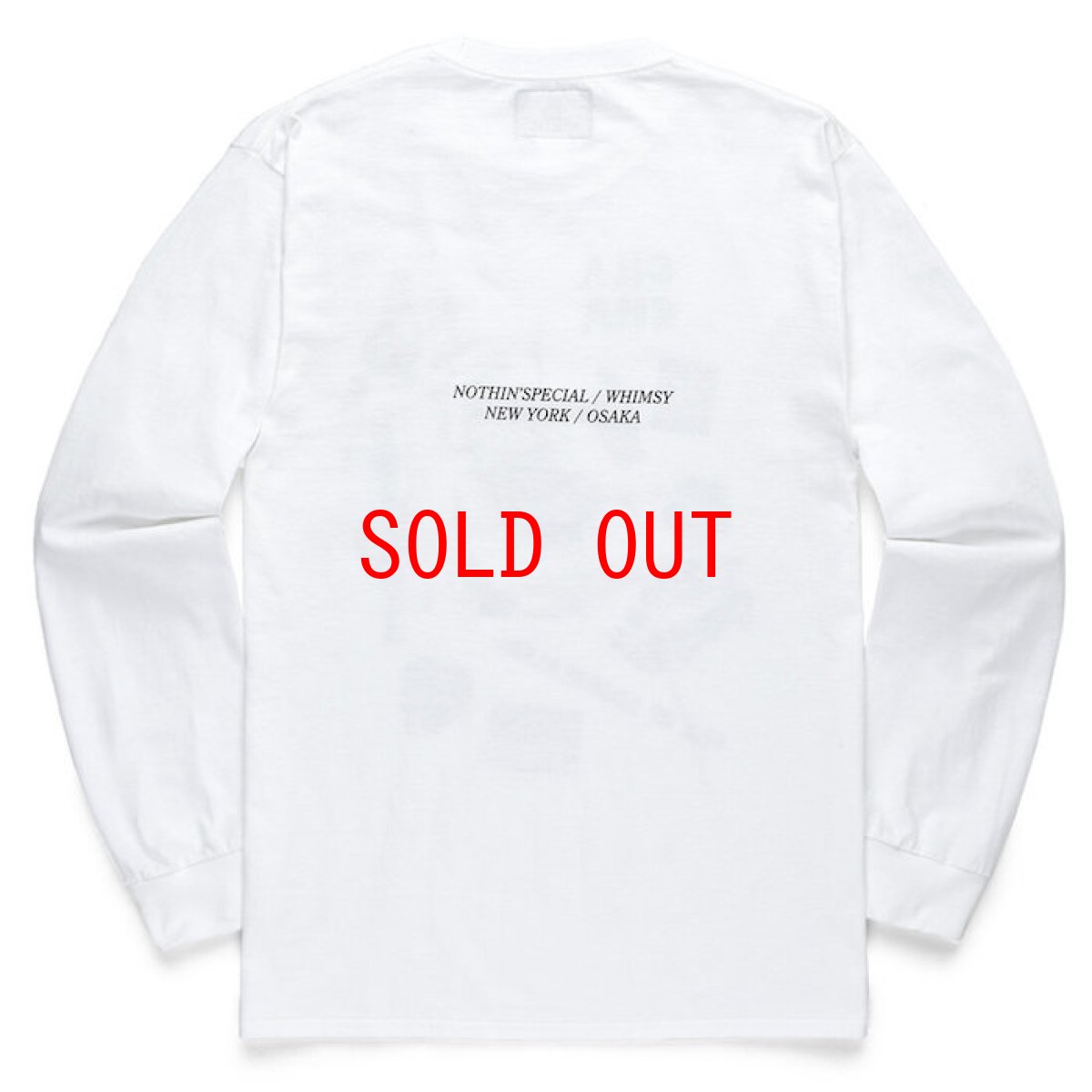 画像2: × Whimsy Socks West Side Story L/S Tee White Tシャツ (2)