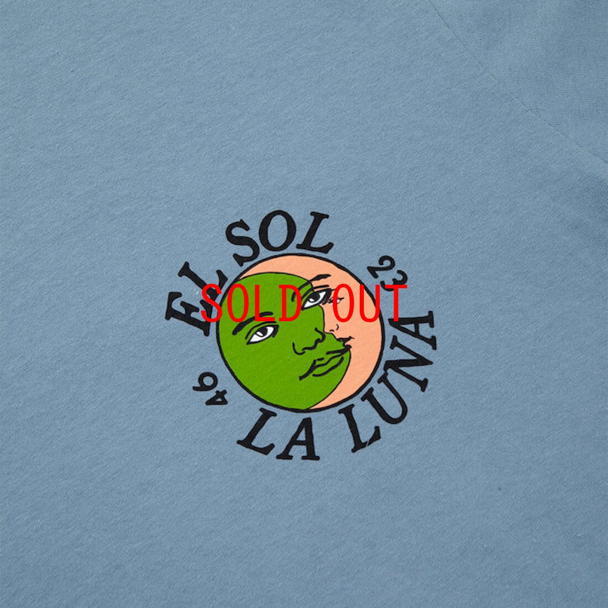 画像3: Laurence L/S Long Sleeve Tee Light Blue 長袖 Tシャツ  (3)