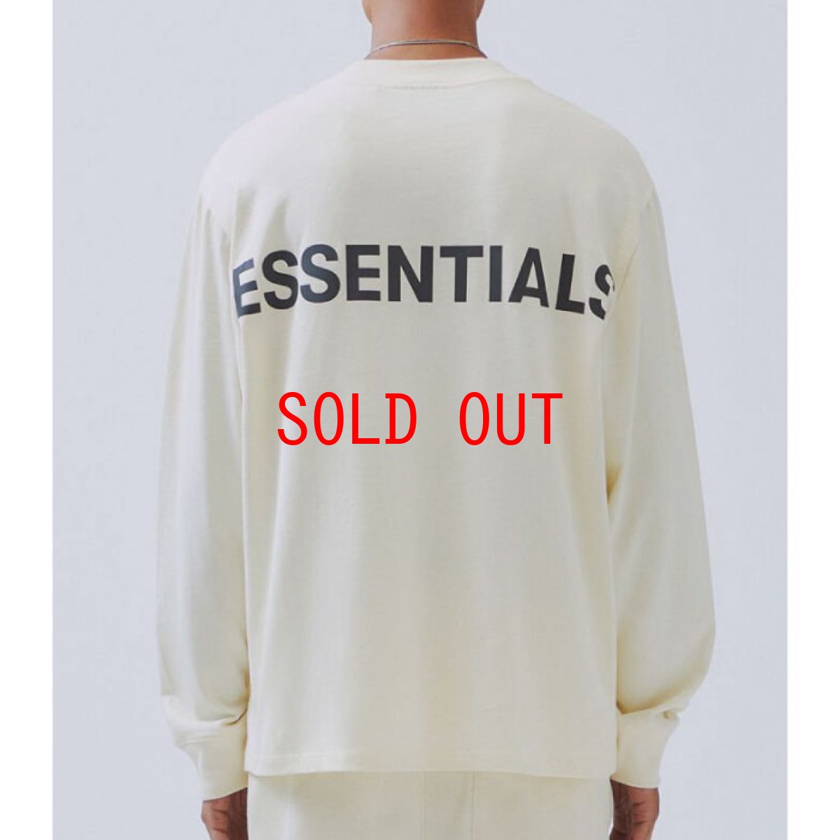 画像3: FOG Fear Of God ( エフオージー フィア オブ ゴッド ) Essentials Boxy L/S  Tee Long Sleeve T-Shirts Tシャツ エッセンシャルズ  (3)