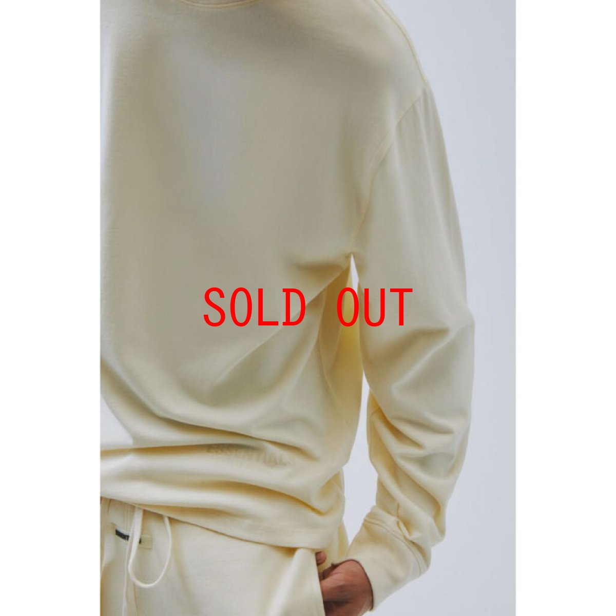 画像6: FOG Fear Of God ( エフオージー フィア オブ ゴッド ) Essentials Boxy L/S  Tee Long Sleeve T-Shirts Tシャツ エッセンシャルズ  (6)