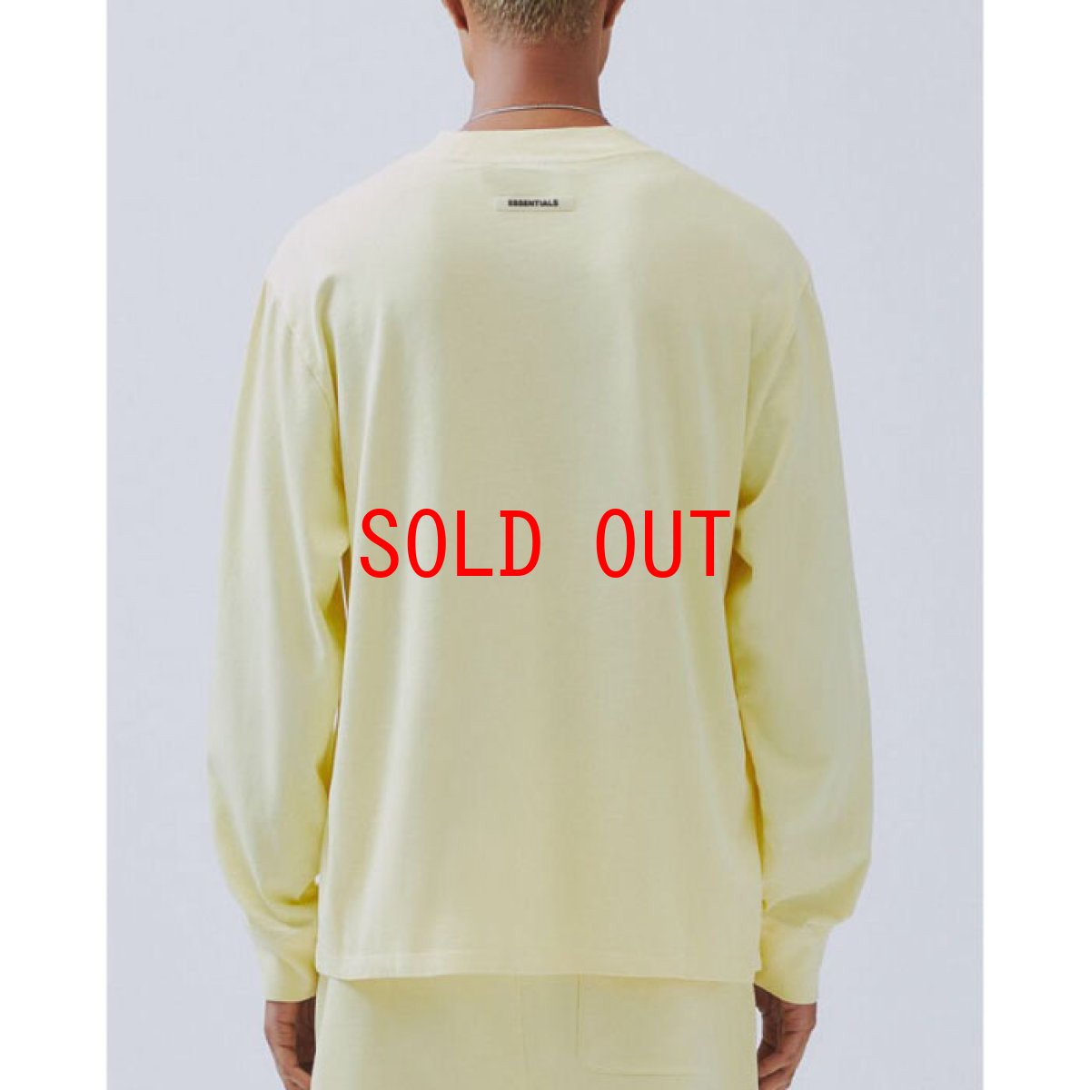 画像2: FOG Fear Of God ( エフオージー フィア オブ ゴッド ) Essentials Boxy L/S  Tee Tシャツ エッセンシャルズ  (2)