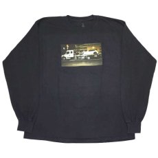 画像2: Jackboys L/S Track Tee Photo Tシャツ Black by Travis Scott  (2)