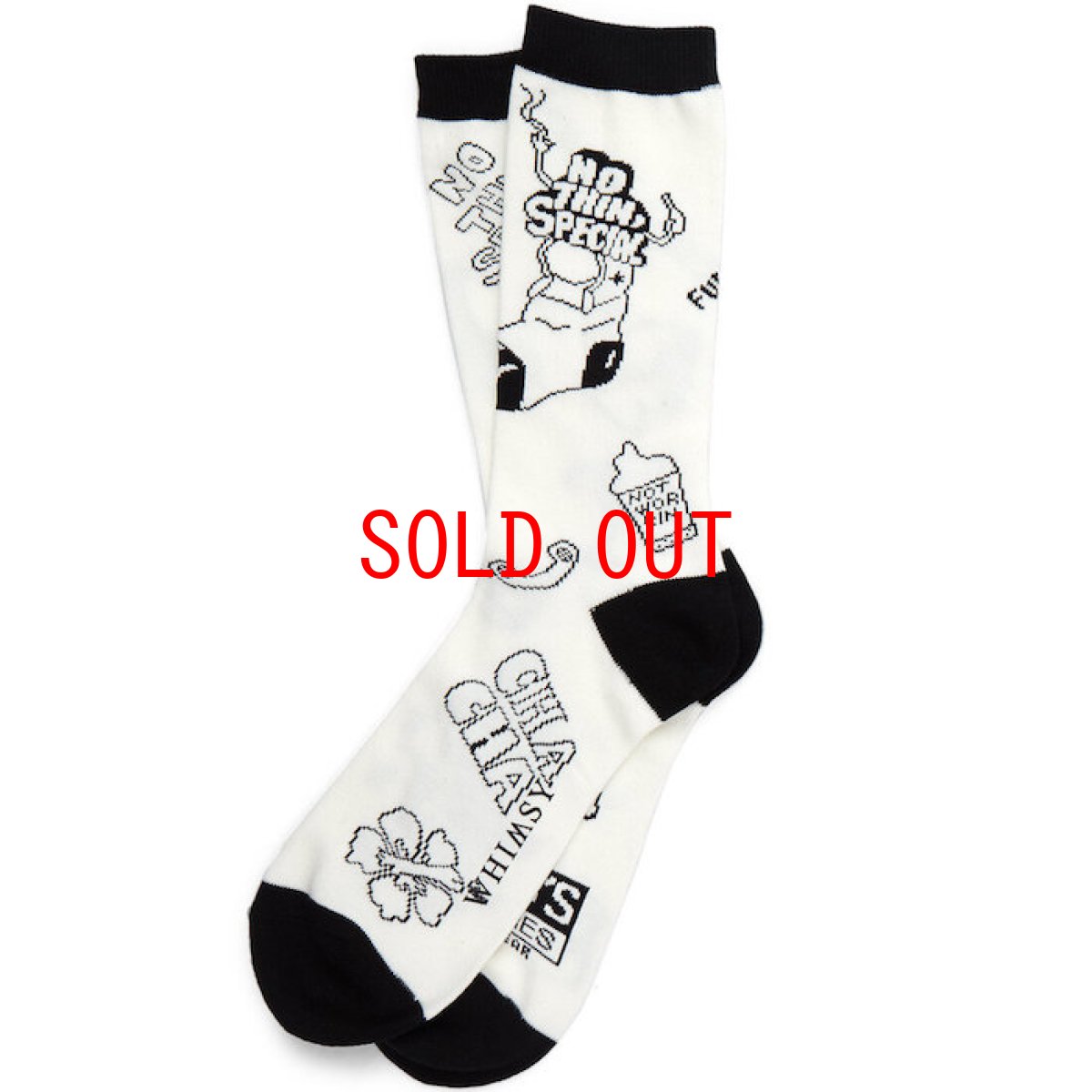 画像2: Nothin' Special(ナッシン スペシャル) × Whimsy Socks West Side Story Sox 靴下  (2)
