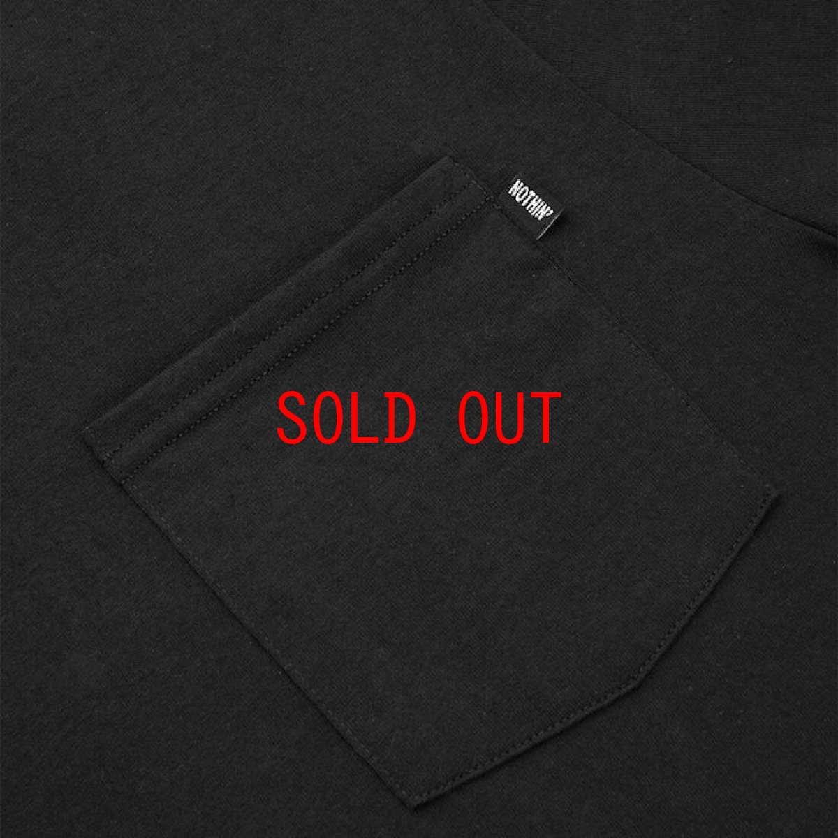 画像3: Highlighter Pocket L/S Long Sleeve Tee Black 長袖 Tシャツ Biggie (3)