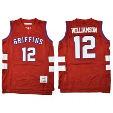 画像1: Headgear Classics(ヘッドギア クラシックス) Zion Williamson 12 Spartanburg Day Basketball Jersey ザイオン ウィリアムソン ゲーム シャツ 復刻 (1)