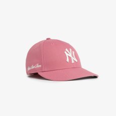 画像1: × New Era (ニューエラ) LP 59Fifty Cap NewYork Yankees  Pink White ニューヨーク ヤンキース Kith ネイビー ホワイト (1)
