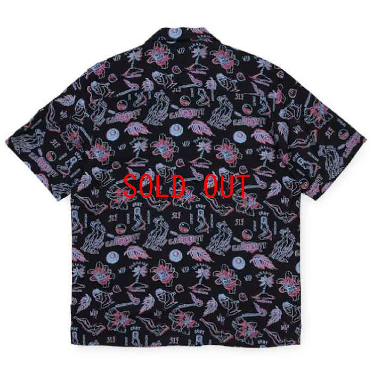 画像3: Paradise S/S Shirt 半袖 ハワイアン 柄 シャツ (3)