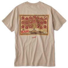 画像2: × RAW S/S Tree of RAW Pocket Tee Sand Beige 半袖 Tシャツ (2)