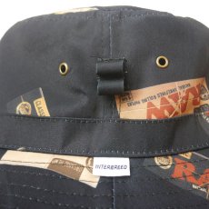画像4: × RAW Package Textile Hat Black ハット 総柄 バケットハット (4)