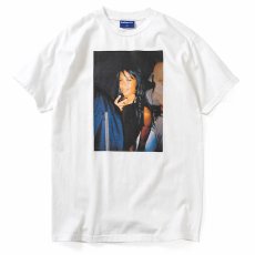 画像1: × Johnny Nunez Aaliyah アリーヤ  S/S Tee 半袖 ロゴ Tシャツ White ホワイト Black ブラック (1)
