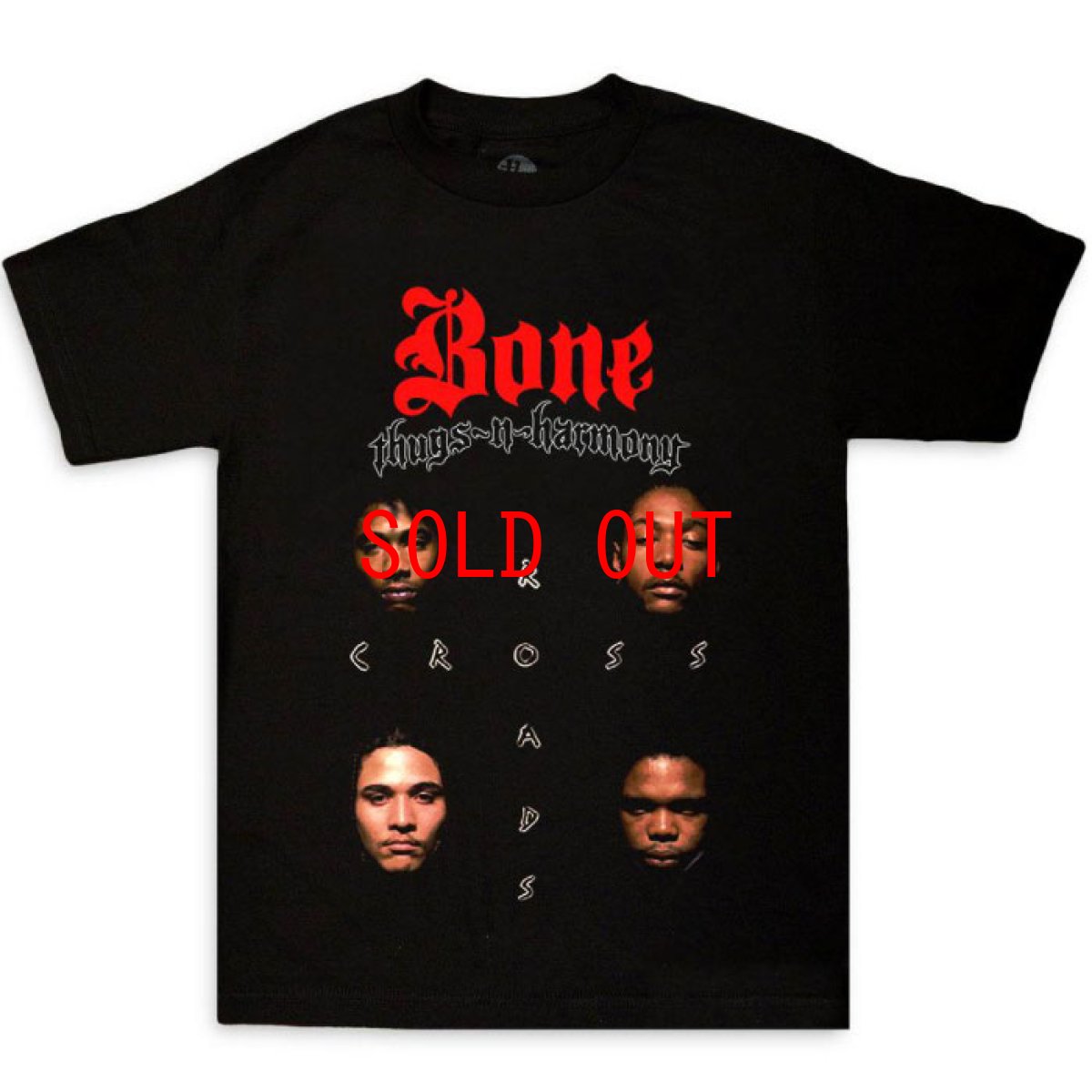 画像1: Bone Thugs-N-Harmony S/S "crossroads"  Official Rap Tee ボーン・サグズン・ハーモニー オフィシャル ライセンス 半袖 Tシャツ (1)