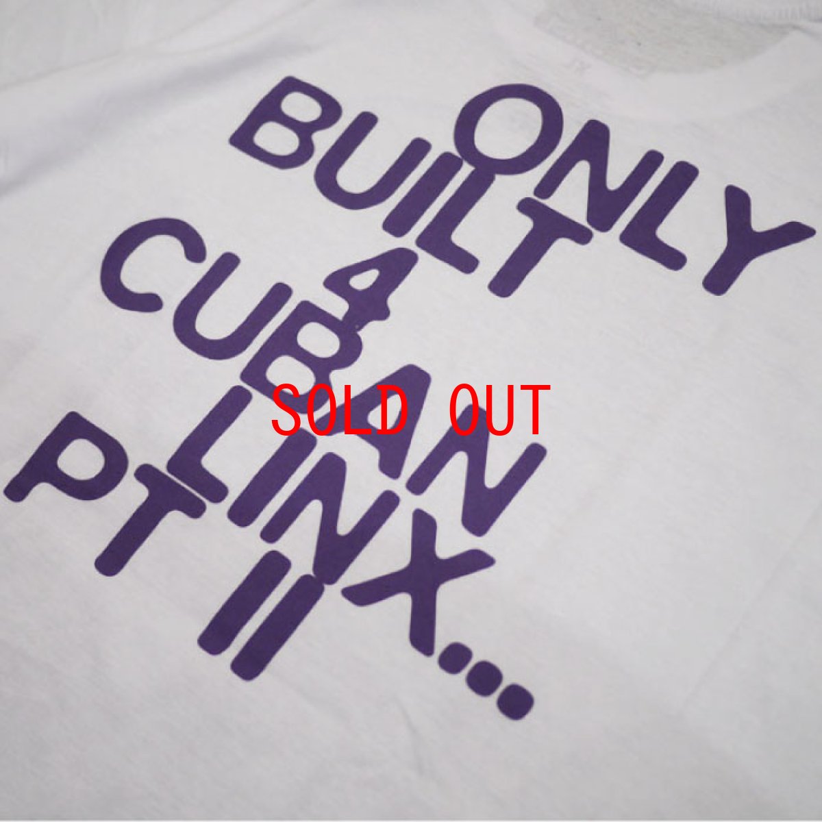 画像5: Raekwon S/S The Cassette "Only Built 4 Cuban Linx" Official Rap Tee WU-Tang Clan ウータン クラン レイクウォン 半袖 Tシャツ (5)