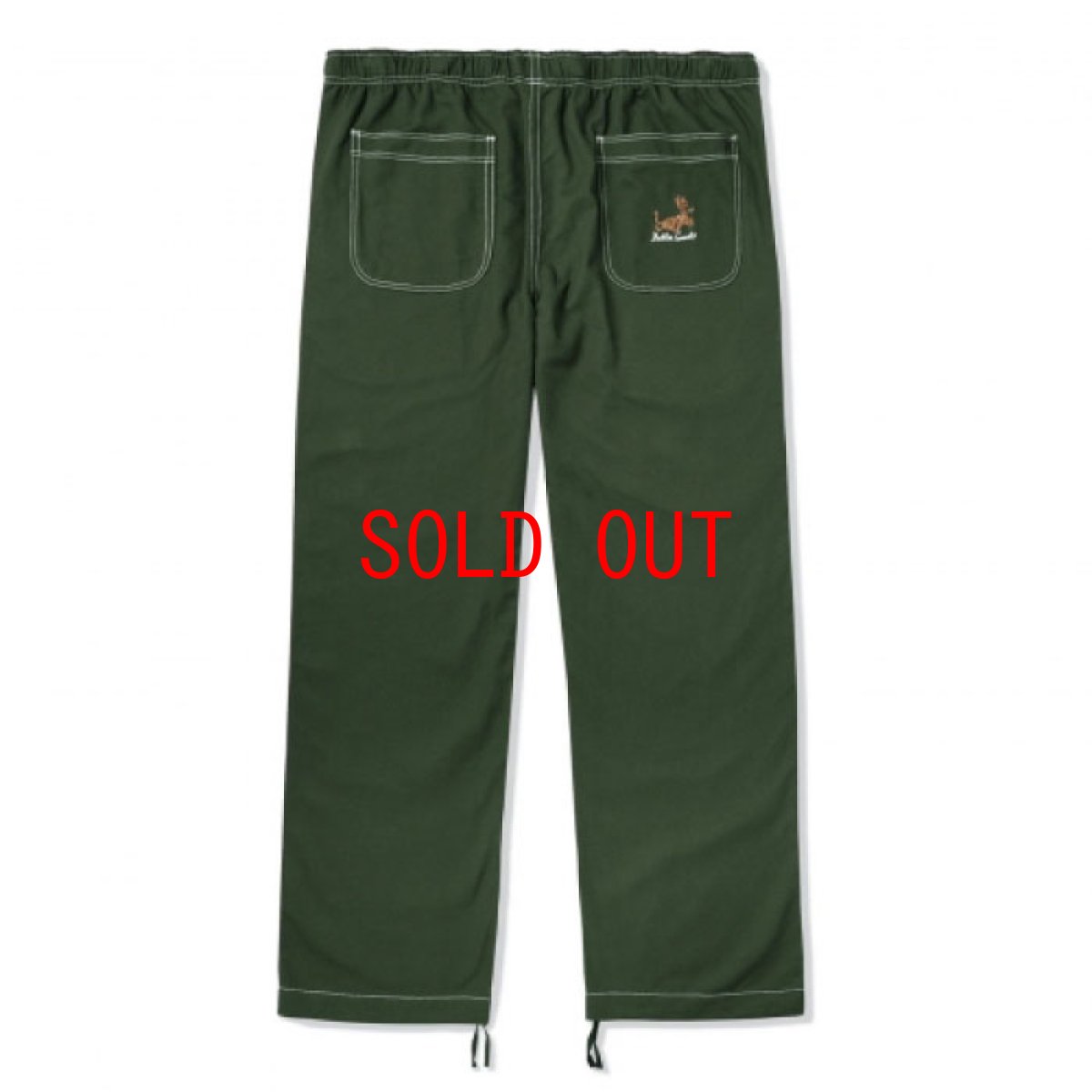 画像1: Schmidt Pants Olive Green Brown パンツ  (1)