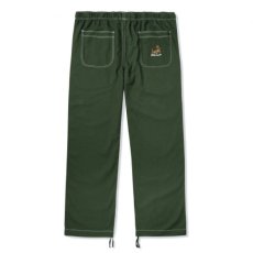 画像2: Schmidt Pants Brown Olive Green パンツ  (2)