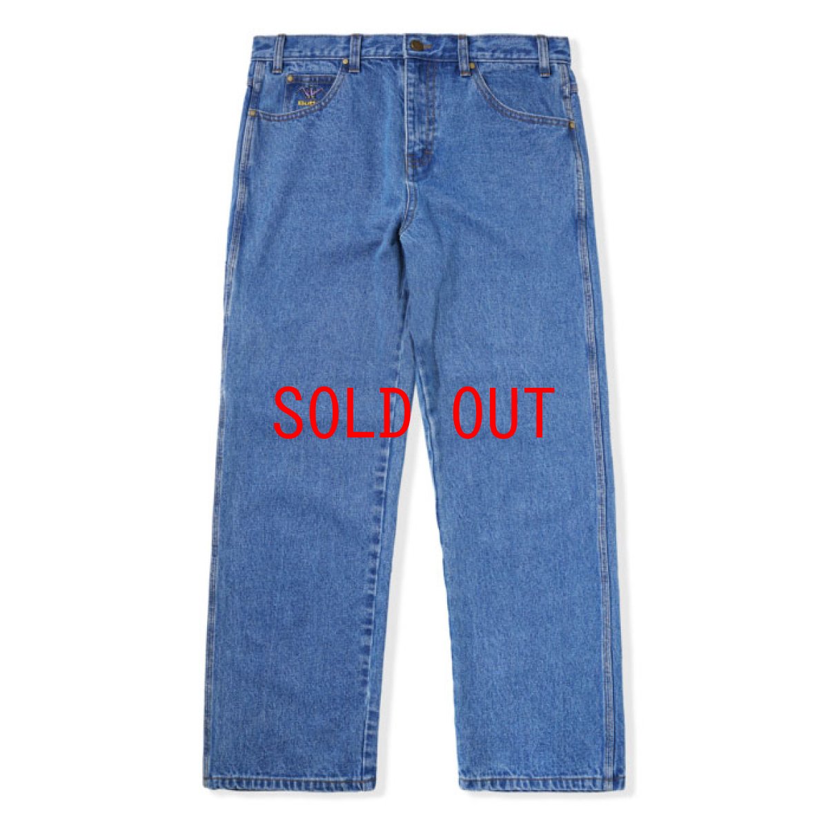 画像3: Royal Denim Pants Loose Fit Black Indigo Wash デニム パンツ ルーズフィット  (3)