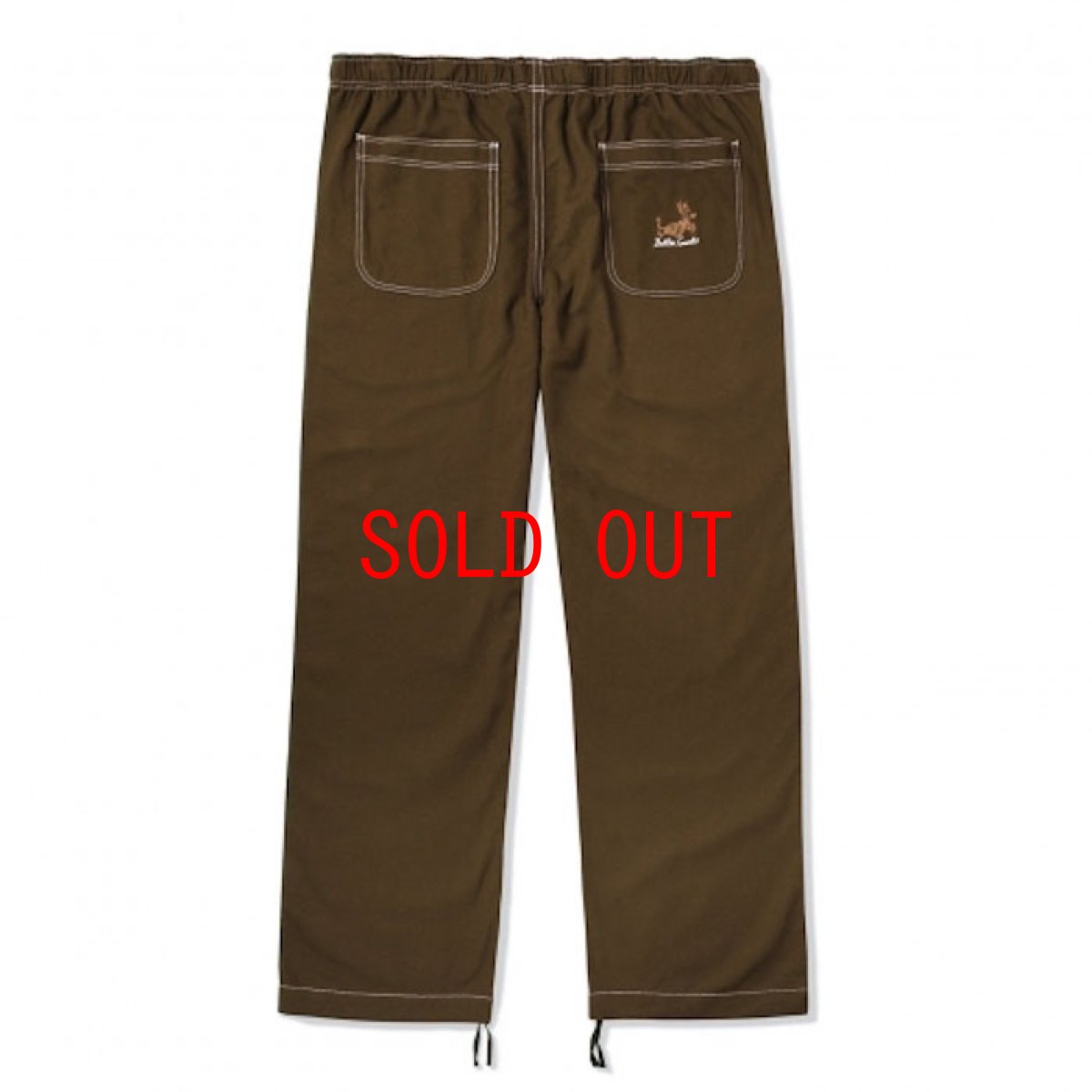 画像1: Schmidt Pants Brown Olive Green パンツ  (1)