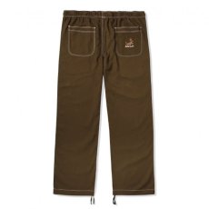 画像2: Schmidt Pants Olive Green Brown パンツ  (2)