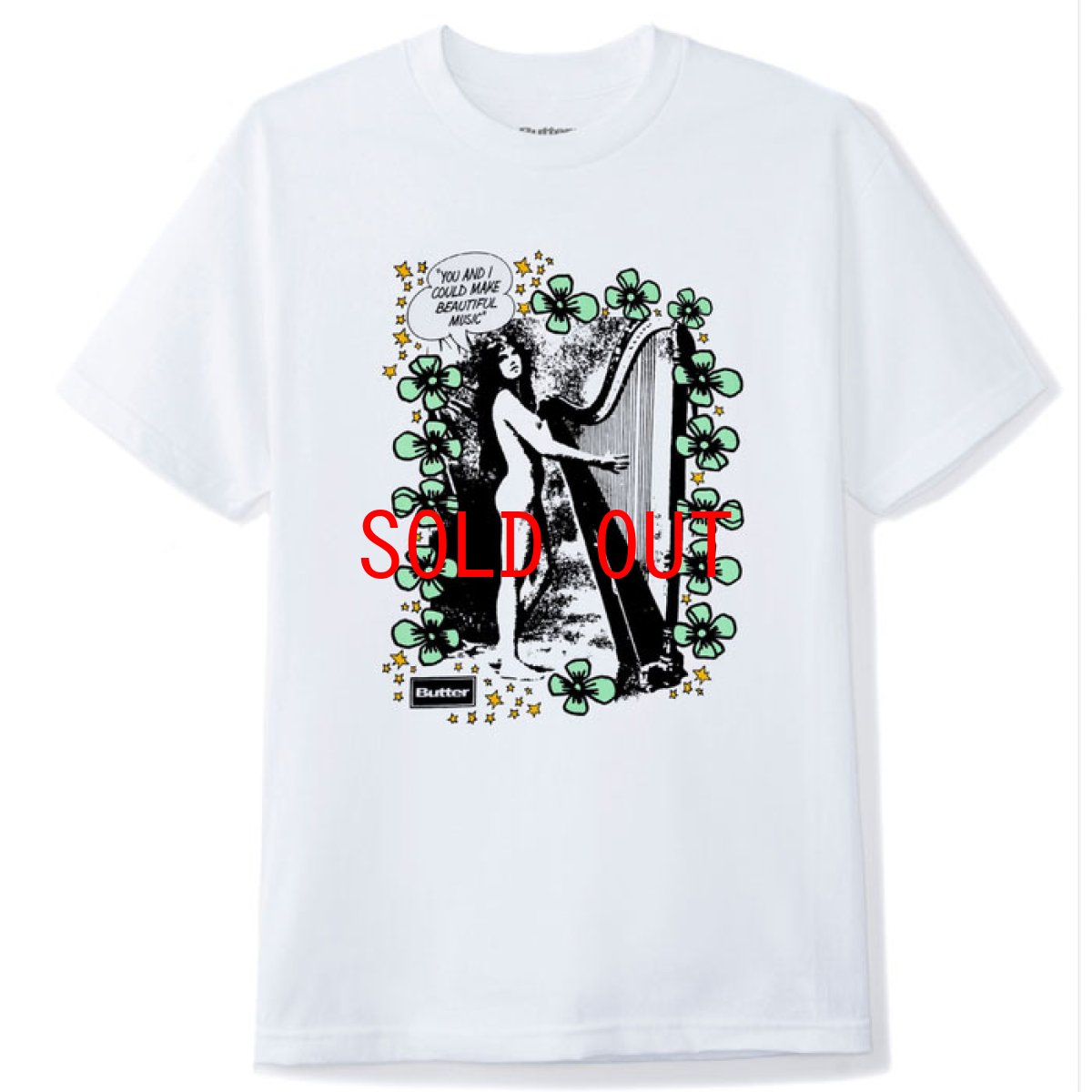 画像1: Harp S/S Tee White 半袖 Tシャツ  (1)