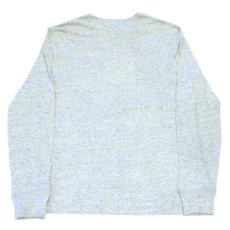 画像3: Henly Neck L/S Tee Ash Grey ヘンリーネック アッシュ グレー 長袖 Tシャツ リカーストア (3)