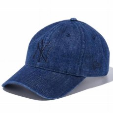 画像7: 9Twenty MLB Classic NewYork Yankees Cap Denim Indigo Blue Black Woodland Camo ニューヨーク ヤンキース キャップ ハット ネイビー ホワイト  (7)