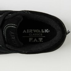 画像4: × Airwalk One Three Suede Black エアウォーク コラボ スニーカー ブラック  (4)