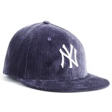 画像1: × Todd Snyder ( トッドスナイダー ) LP 59Fifty NY Yankees Logo Corduroy Fitted Cap フィッテッド コーデュロイ ゲーム オンフィールド Classic クラシック MLB 公式 Official (1)