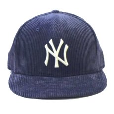 画像2: × Todd Snyder ( トッドスナイダー ) LP 59Fifty NY Yankees Logo Corduroy Fitted Cap フィッテッド コーデュロイ ゲーム オンフィールド Classic クラシック MLB 公式 Official (2)