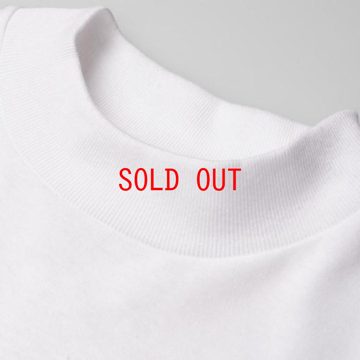 画像7: Mockneck embroidery L/S Script Logo Tee 刺繍 長袖 Tシャツ モック ネック  (7)