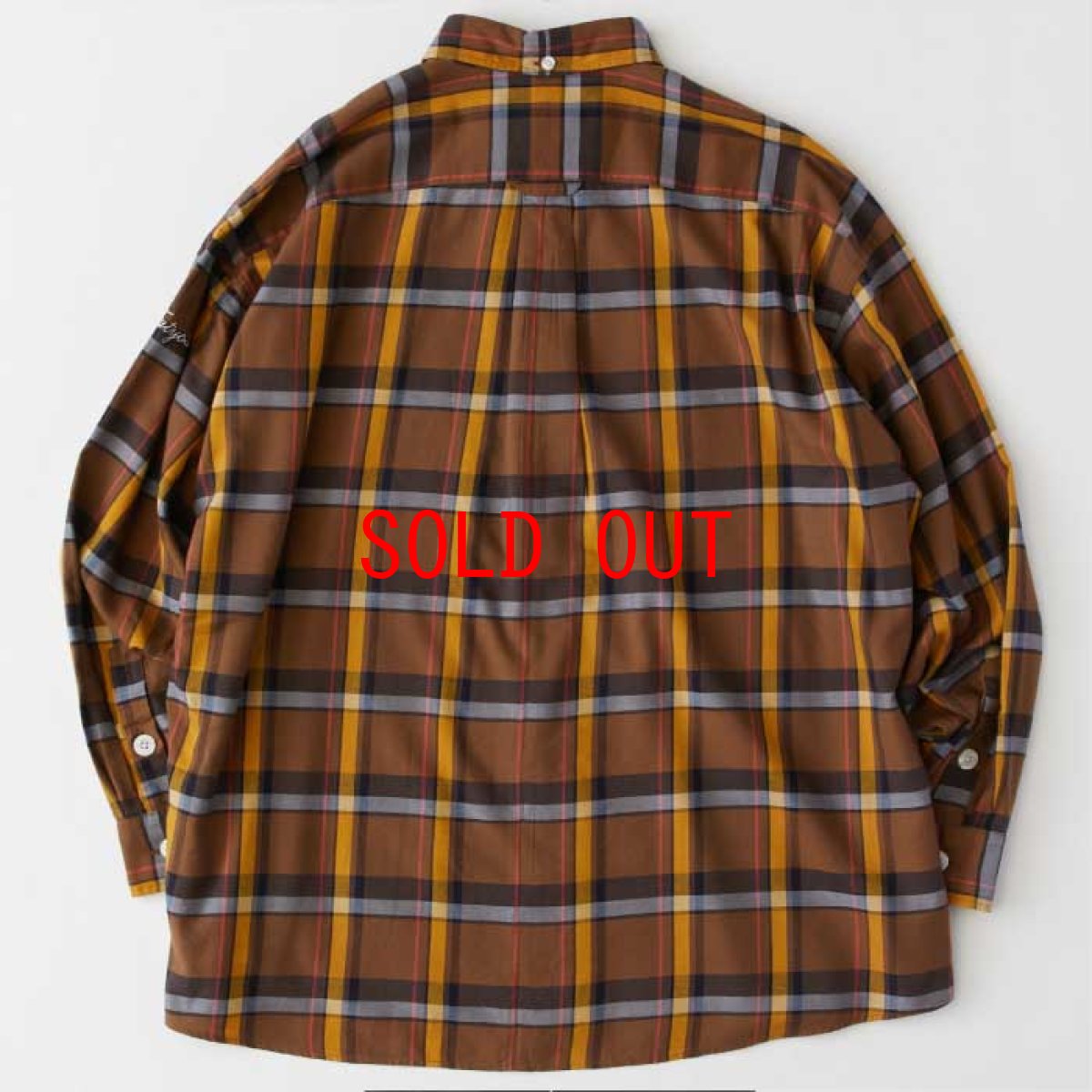 画像3: Dekachek S/S Shirt 長袖 オーバーサイズ チェック シャツ  (3)