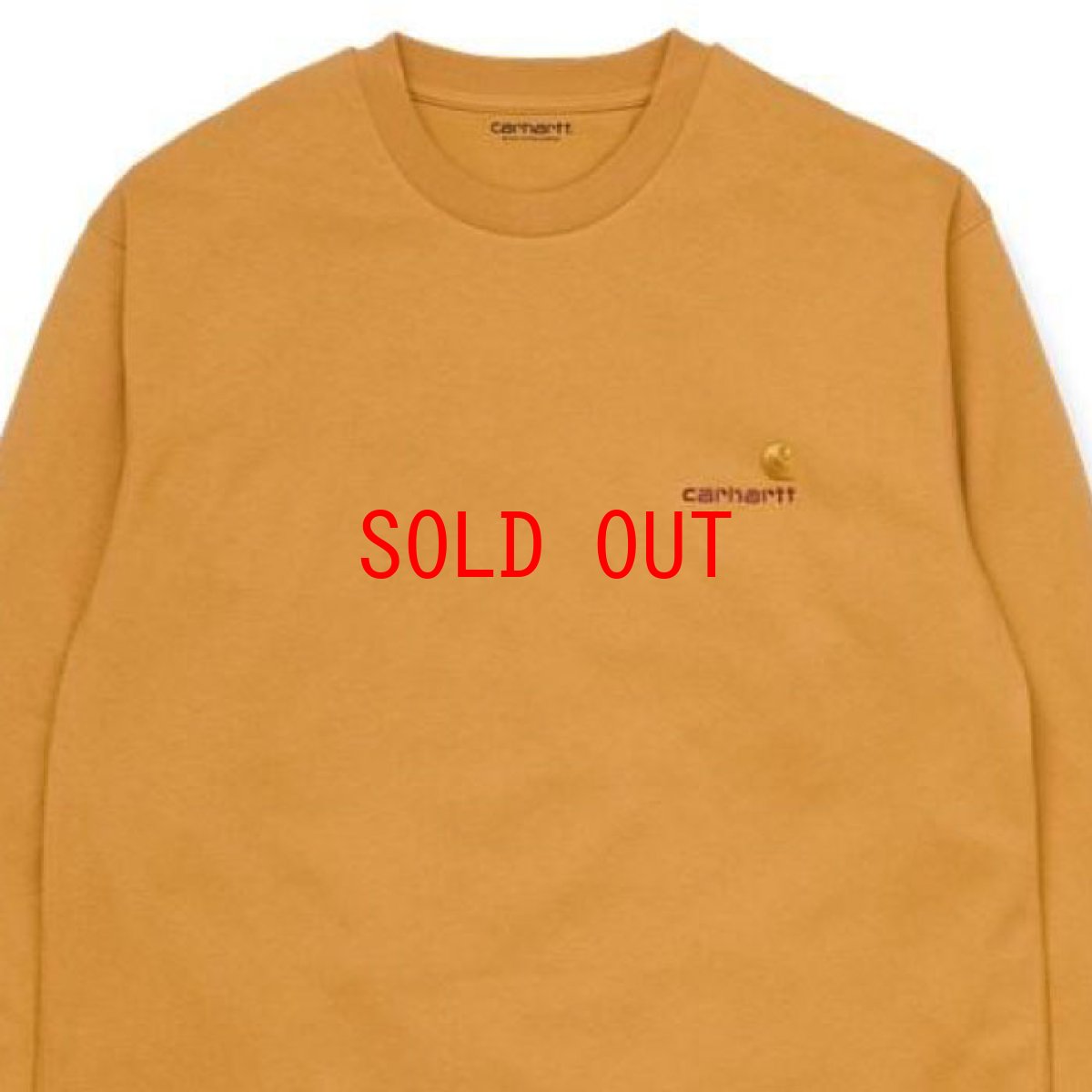 画像4: American Script L/S Tee 刺繍 長袖 Tシャツ  (4)