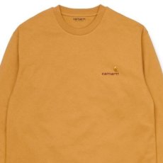 画像4: American Script L/S Tee 刺繍 長袖 Tシャツ  (4)