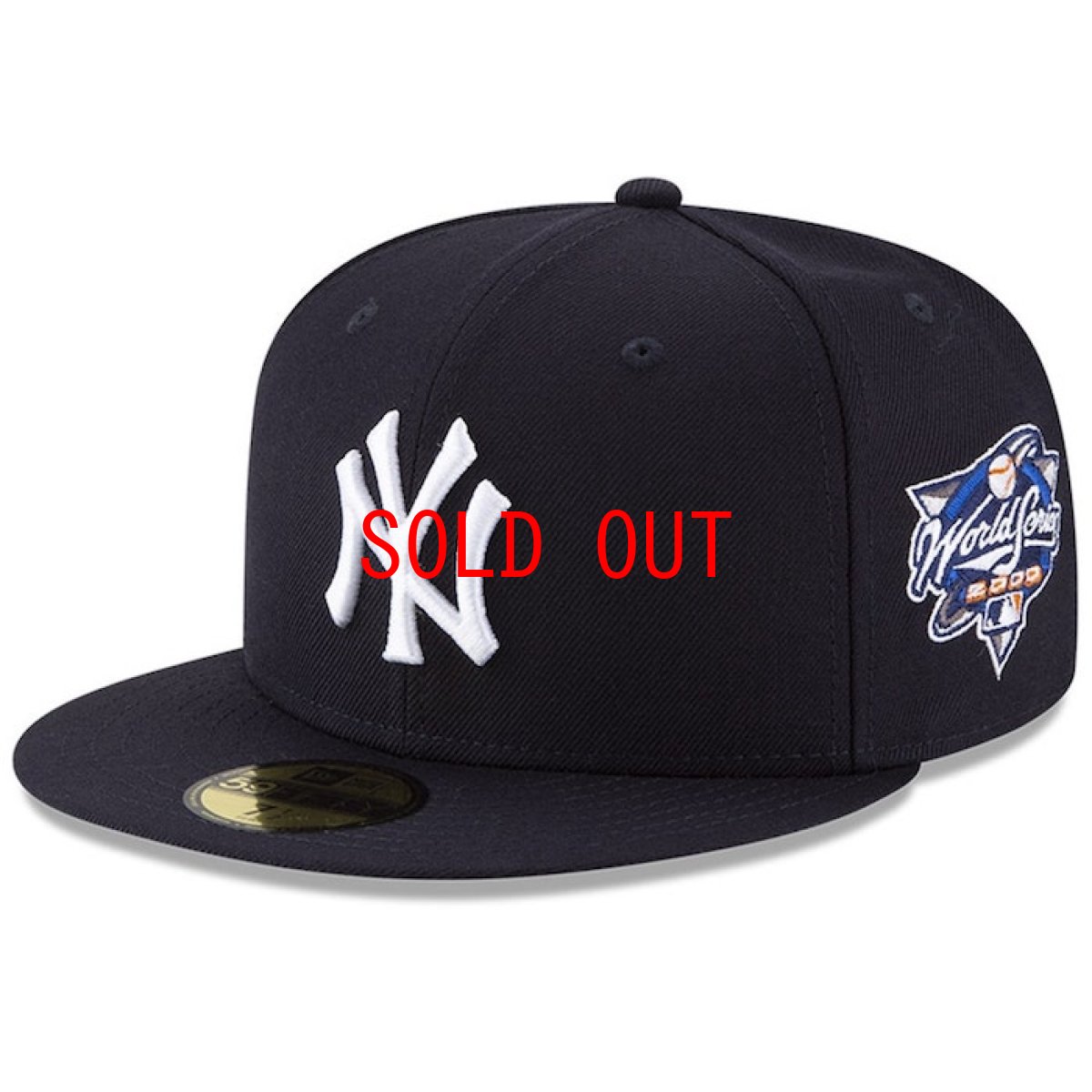 画像1: 59Fifty NewYork Yankees World Series 2000 ニューヨーク ヤンキース Authentic Collection ワールド シリーズ キャップ MLB 公式 Official (1)