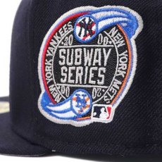 画像7: 59Fifty NewYork Yankees VS Mets Subway Series 2000 ニューヨーク ヤンキース メッツ Authentic Collection  サブウェイ シリーズ キャップ MLB 公式 Official (7)