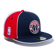 画像3: 59Fifty NBA Washington Wizards Piping Cap ワシントン ウィザーズ 帽子 キャップ  (3)