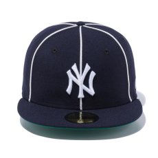 画像5: 59Fifty NewYork Yankees Piping Cap ニューヨーク ヤンキース キャップ 帽子 (5)