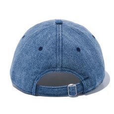 画像4: 9Twenty MLB NewYork Yankees Cap Navy Indigo Wash Denim ニューヨーク ヤンキース ロゴ キャップ 帽子 インディゴ デニム  (4)