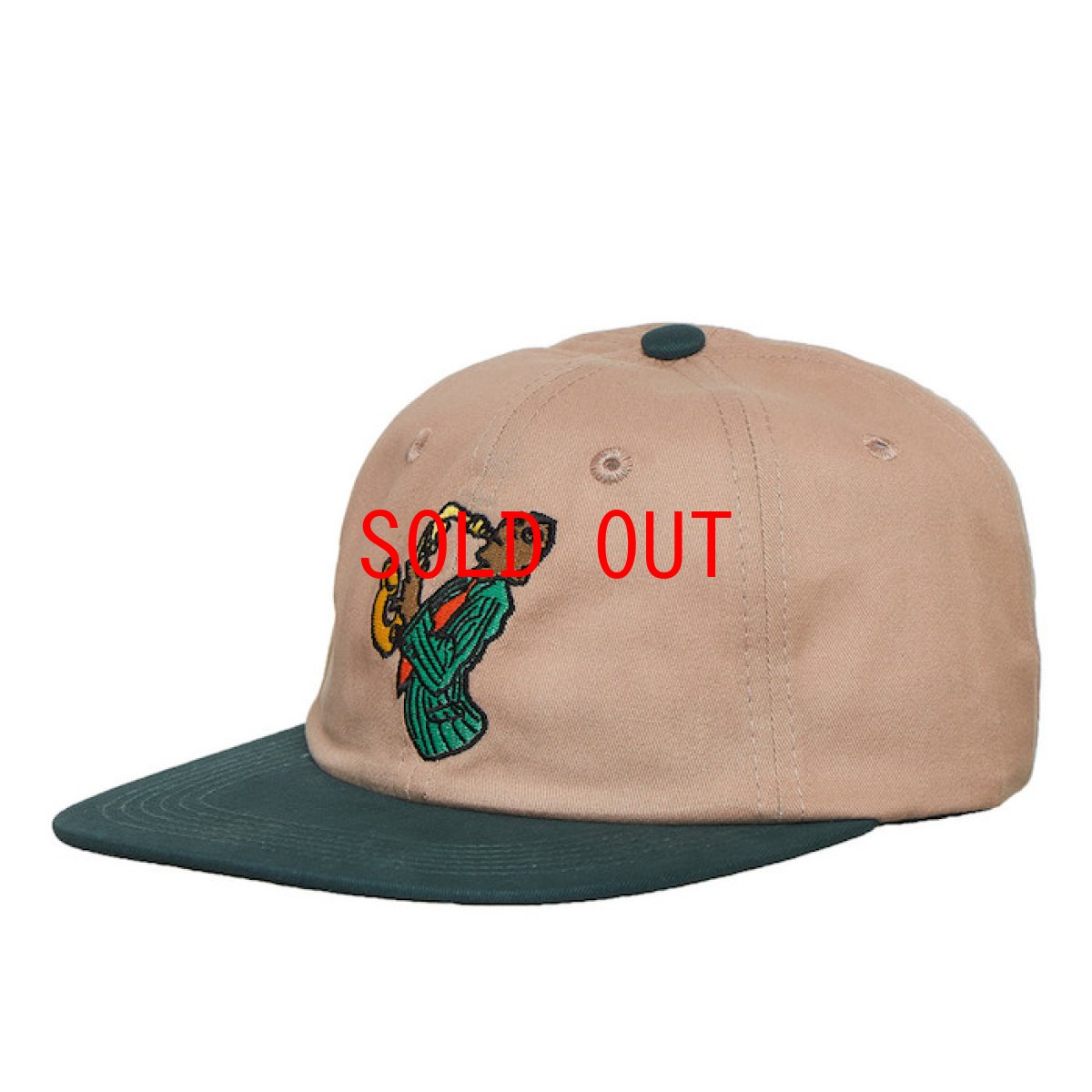 画像2: Sax 6 Panel Cap サックス パネル キャップ 帽子  (2)