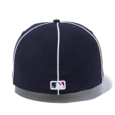 画像2: 59Fifty NewYork Yankees Piping Cap ニューヨーク ヤンキース キャップ 帽子 (2)