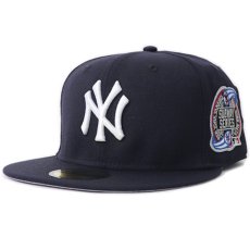 画像1: 59Fifty NewYork Yankees VS Mets Subway Series 2000 ニューヨーク ヤンキース メッツ Authentic Collection  サブウェイ シリーズ キャップ MLB 公式 Official (1)