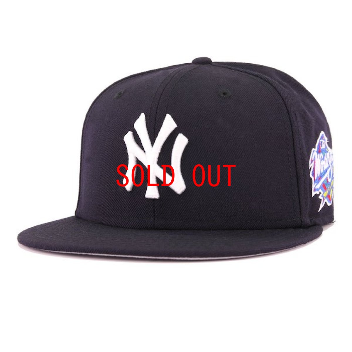 画像1: 59Fifty NewYork Yankees World Series 1998 ニューヨーク ヤンキース Authentic Collection ワールド シリーズ キャップ MLB 公式 Official (1)
