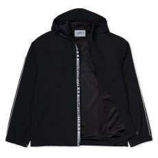 画像5: Senna Reflective Jacket Black ナイロン レーシング リフレクティブ パイピング ジャケット (5)